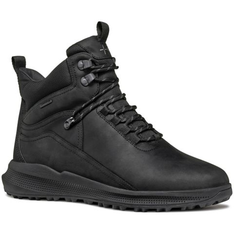 GEOX PG1X BOOTIES 黑色男款鞋子