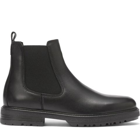 MARC O'POLO BLACK CASUAL CLOSED BOOTIES 黑色男款鞋子