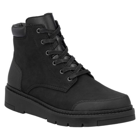 RIEKER BLACK CASUAL CLOSED MEN'S BOOTS 黑色男款鞋子