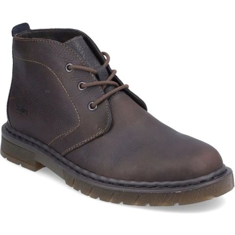 RIEKER BROWN CASUAL CLOSED BOOTIES 棕色男款鞋子