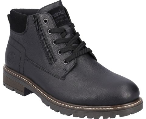 RIEKER BLACK CASUAL CLOSED BOOTIES 黑色男款鞋子