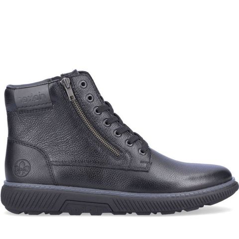 RIEKER BLACK CASUAL CLOSED BOOTIES 黑色男款鞋子
