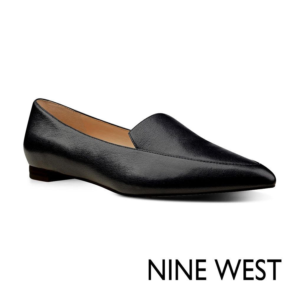 NINE WEST  ABAY3 尖頭樂福鞋-黑色