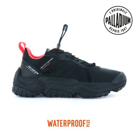 Palladium OFF-GRID LO WP+快穿輪胎橘標低筒防水靴-中性-永夜黑