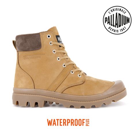 PALLADIUM PALLABROUSSE CUFF WP+皮革防水靴-中性-焦糖
