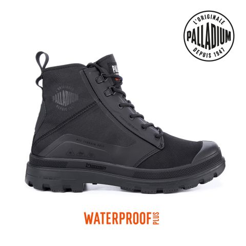 Palladium PAMPA X TECH WP+米其林科技聯名橘標防水靴-中性-科技黑