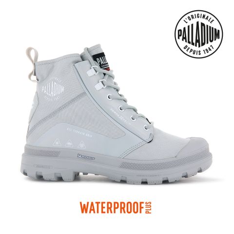 Palladium PAMPA X TECH WP+米其林科技聯名橘標防水靴-中性-冰湖灰