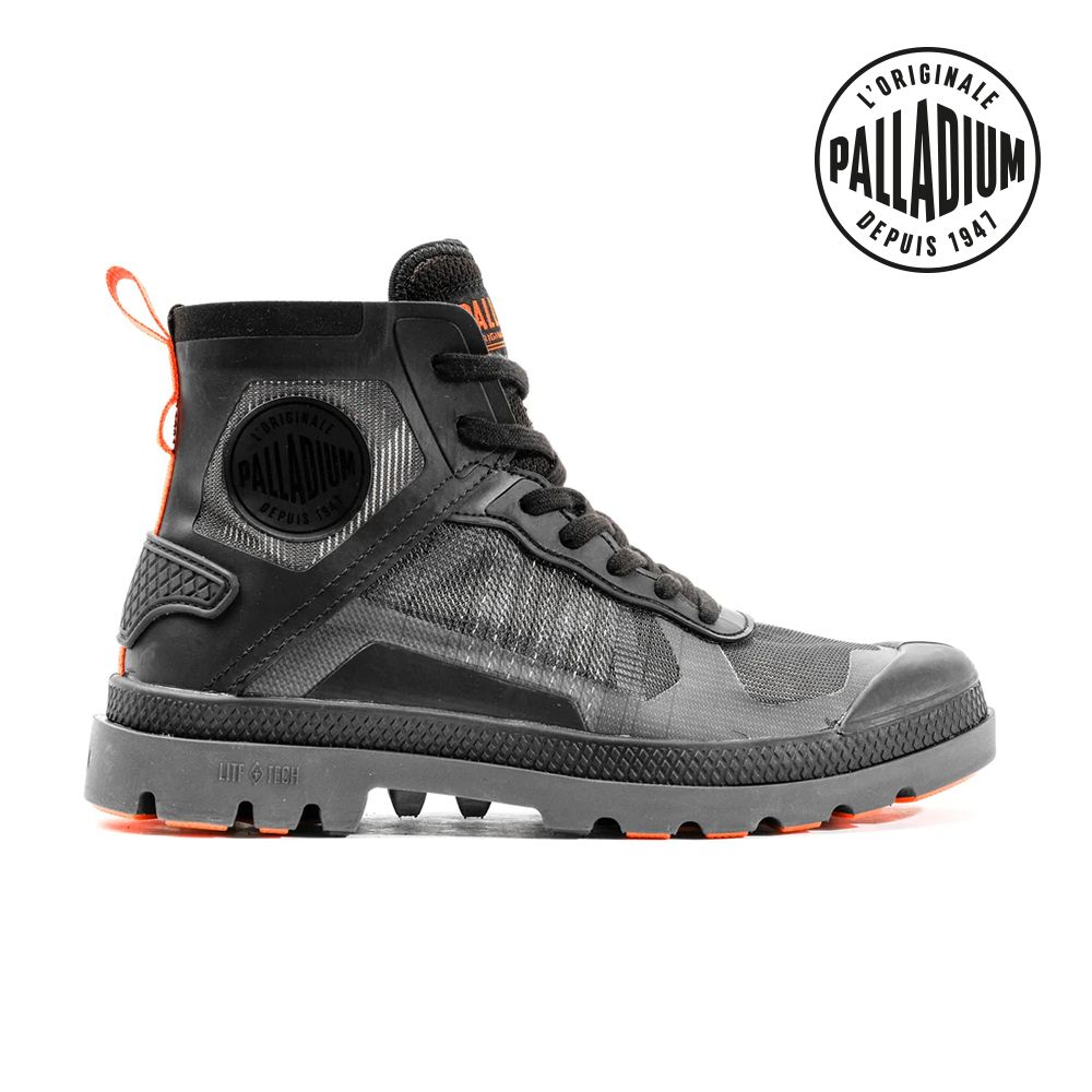 Palladium PAMPA LITE+ MATRYX輕量科技纖維尼龍靴-中性-黑