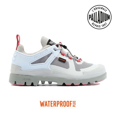 Palladium PAMPA OX L+ CAGE WP+快穿輕量低筒防水靴-女-銀灰