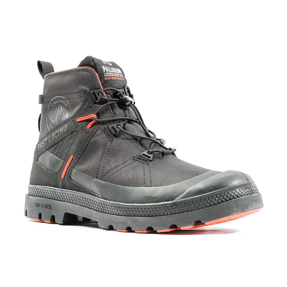 Palladium PAMPA TRAVEL L+ WP+快穿輕量防水靴-男-黑