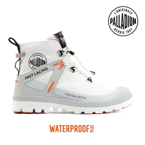 Palladium PAMPA TRAVEL L+ WP+快穿輕量防水靴-男-白