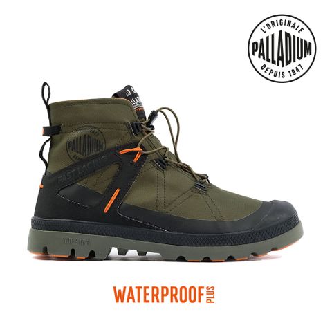 Palladium PAMPA TRAVEL L+ WP+快穿輕量防水靴-男-墨綠