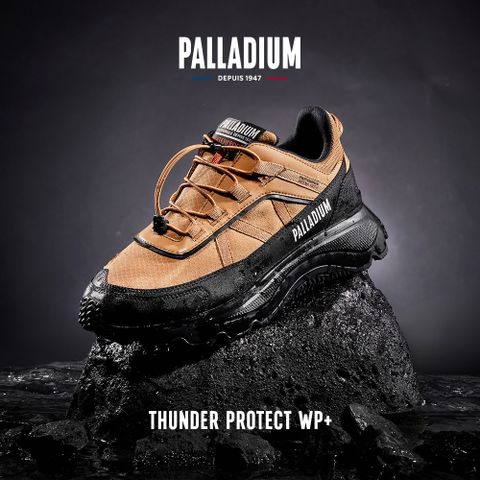 Palladium THUNDER PROTECT WP+快穿橘標防水靴/防水鞋/休閒鞋-橘/黑