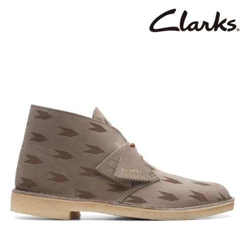 Clarks 男款Desert Boot ORIGINALS原創經典箭頭圖案沙漠男靴CLM65992R