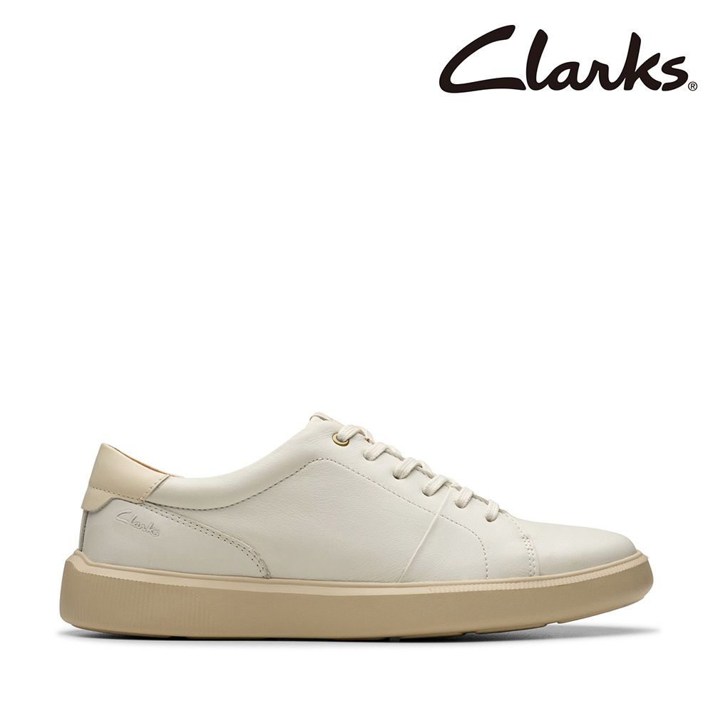 Clarks 男款Brodin Lace經典簡約輕量綁帶休閒鞋CLM79392C