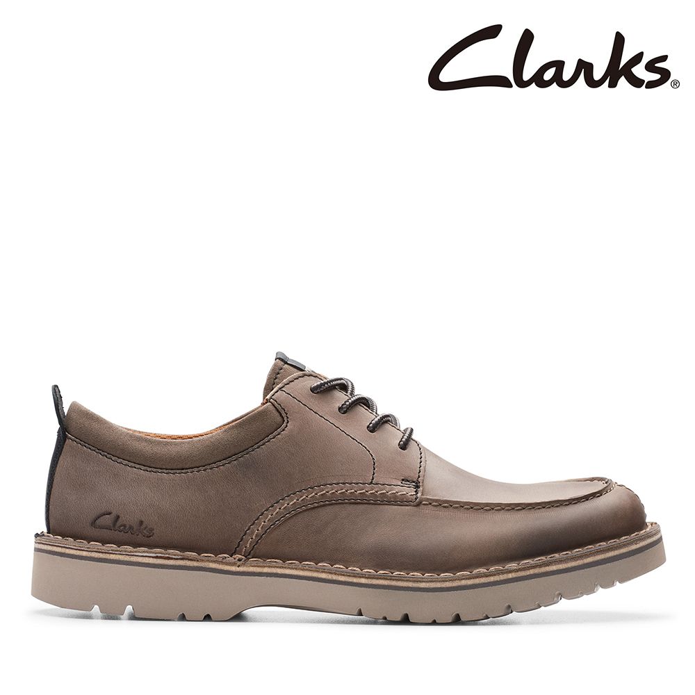 Clarks 男款Eastridge Moc輕量綁帶孟克鞋CLM79426C