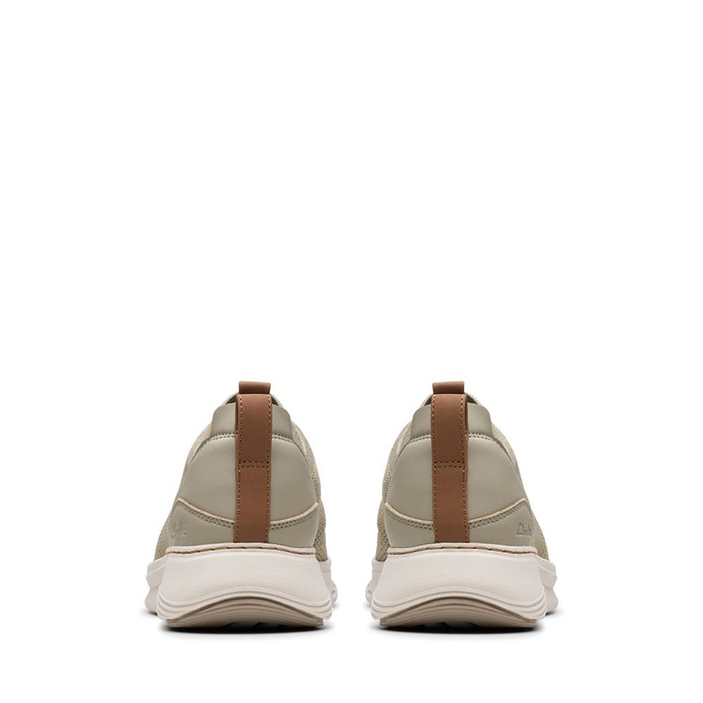 Clarks 男鞋Motion Trek MX高彈力拼接皮革後跟休閒鞋CLM81982C