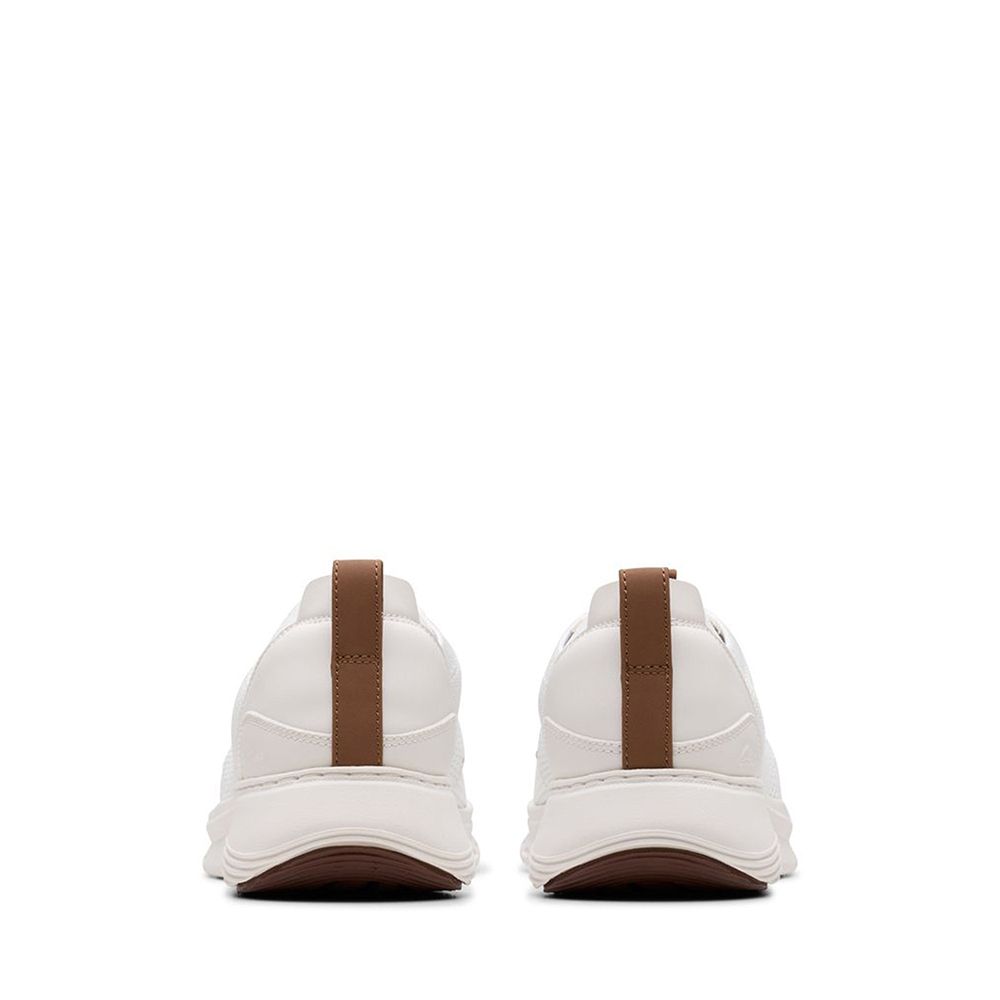 Clarks 男鞋Motion Trek MX高彈力拼接皮革後跟休閒鞋CLM81985C