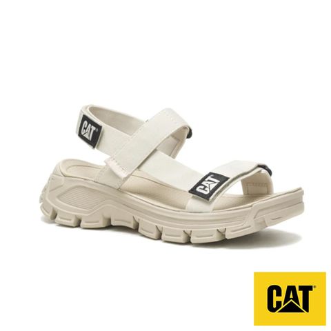 Caterpillar 卡特 CAT PROGRESSOR WEB BOLD 戶外厚底涼鞋 男鞋白