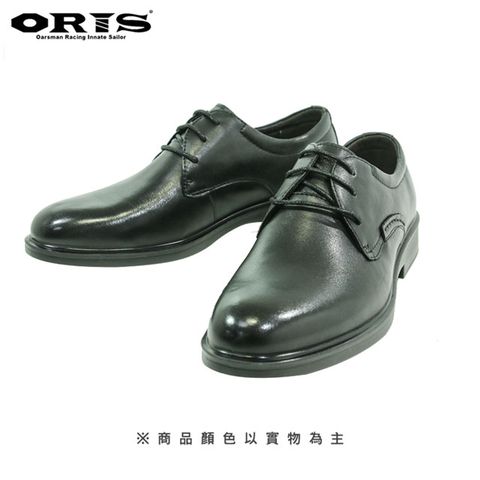 ORIS真皮荔枝紳士皮鞋-黑-S7912N01