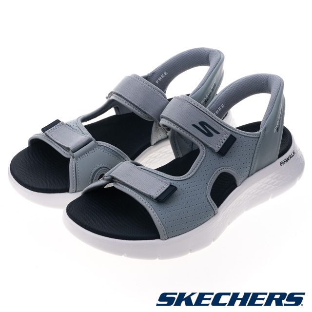 SKECHERS  男鞋 健走系列 涼拖鞋 GO WALK FLEX SANDAL - 229210GYNV