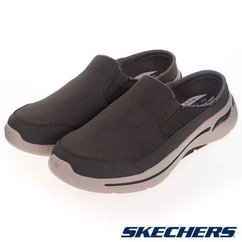 SKECHERS 男鞋 健走系列涼拖鞋 GO WALK ARCH FIT - 216253TPE