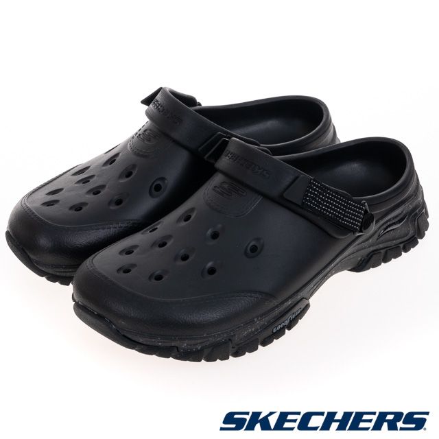 SKECHERS  男鞋 休閒系列 涼拖鞋 ARCH FIT FOAMIES OUTDOOR - 243341BBK