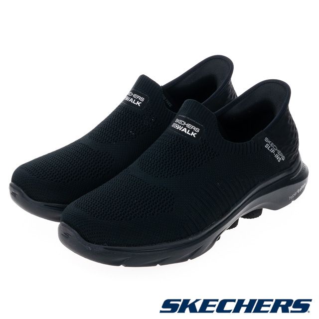  SKECHERS 男鞋 健走鞋 健走系列 瞬穿舒適科技 GO WALK 7 - 216552BBK