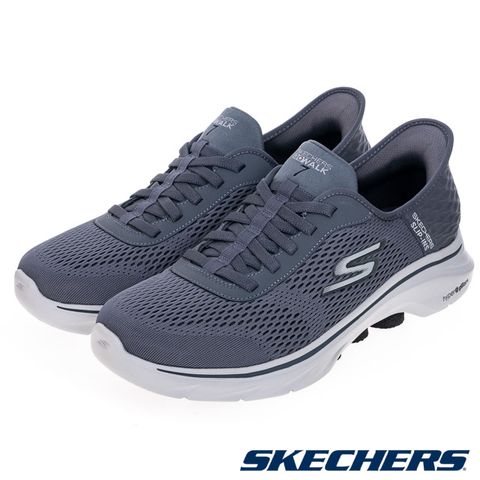 SKECHERS 男鞋 健走系列 瞬穿舒適科技 GO WALK 7 - 216648CCBK