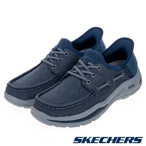 SKECHERS 男鞋 休閒系列 瞬穿舒適科技 ARCH FIT MOTLEY - 205203NVY