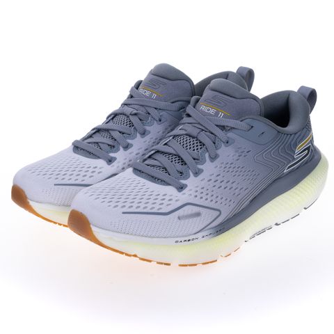 SKECHERS 男鞋 競速跑鞋系列 GO RUN RIDE 11 - 246092GRY