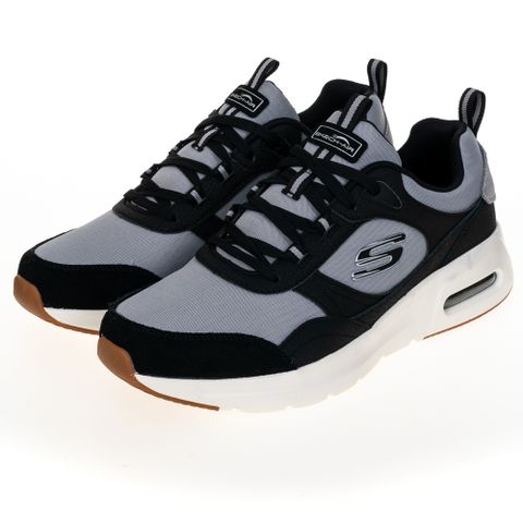 SKECHERS 男鞋 運動系列 SKECH-AIR COURT - 232648BKGY