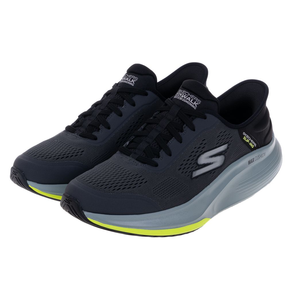 SKECHERS 男鞋 健走系列 瞬穿舒適科技 GO WALK MAX WALKER - 216584CCBK