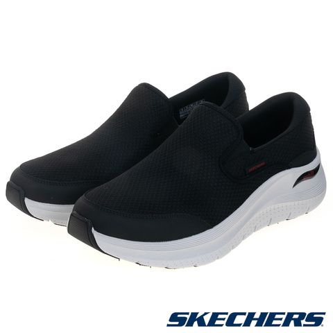 SKECHERS 男鞋 休閒系列 ARCH FIT 2.0 - 232706BKGY