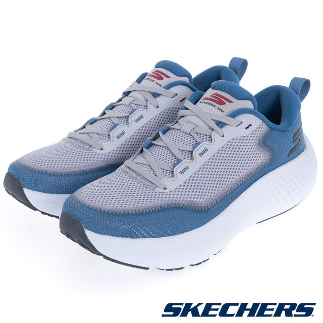 SKECHERS  男鞋 慢跑鞋 慢跑系列 GO RUN SUPERSONIC MAX - 246086BLGY