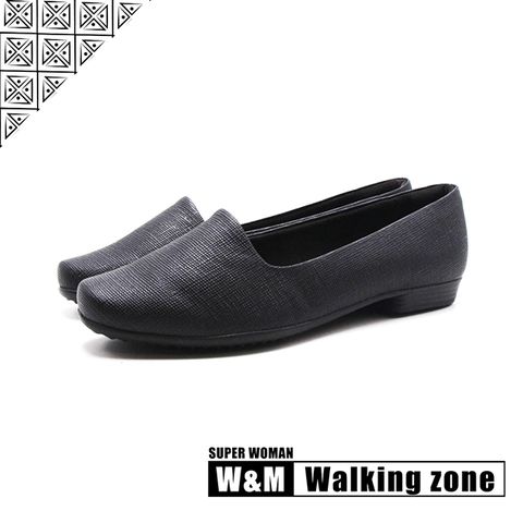 WALKING ZONE SUPER WOMAN系列 Ballets平底鞋 女鞋-格黑