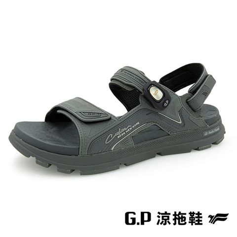 G.P 啟蒙 (男)G-tech Foam舒適高彈涼鞋 男鞋-綠色B12-G9592M-60