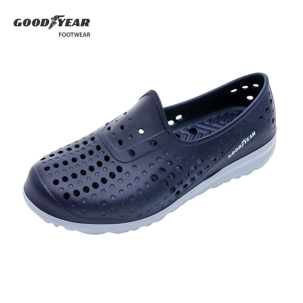 Goodyear 固特異 多功能洞洞鞋 男/晴雨兩用鞋 深藍(GAMP33326)