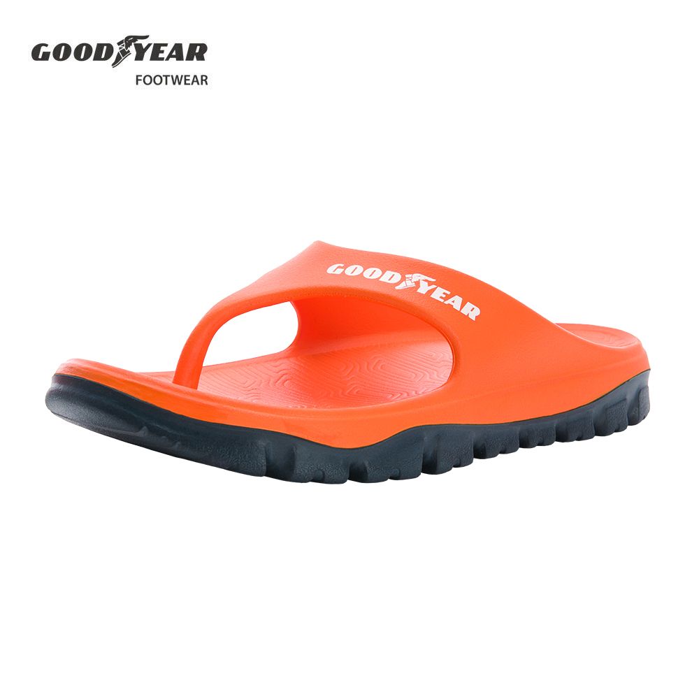 Goodyear 固特異 悍徒II 雙密度越野拖鞋/男款 寬楦 足弓支撐 舒適 桔(GAML43303)