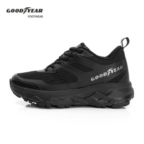 Goodyear 固特異 寬楦越野運動鞋/男 寬楦 輕量 抓地 黑(奔馳越野-GAMR43820)