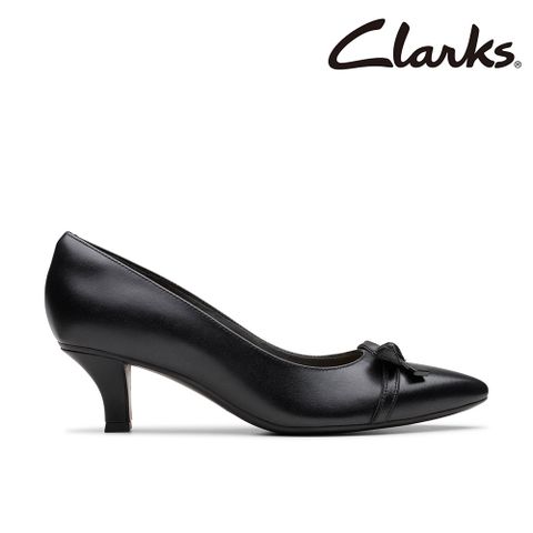 【Clarks】女款Kepley Holly 甜心蝴蝶結尖頭高跟鞋 CLF80002D