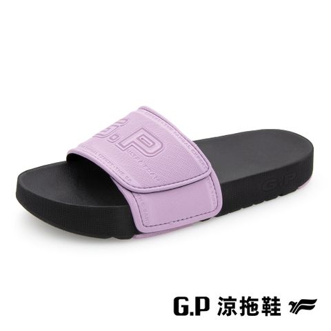 G.P 啟蒙 女款防水運動休閒拖鞋 G9324W-41 紫色 (SIZE:XS-M 共三色)