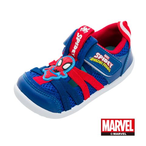【Marvel 漫威】蜘蛛人 童鞋 休閒涼鞋 藍 /MNKT35666