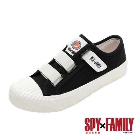 K shoes 【SPYFAMILY】間諜家家酒 女鞋 帆布鞋 個性黑/SFWC39700