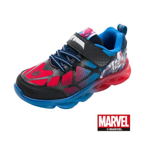 【Marvel 漫威】蜘蛛人 童鞋 電燈運動鞋 藍紅/MNKX35236