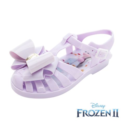 【Disney 迪士尼】冰雪奇緣 童鞋 休閒涼鞋 紫/FNKT37157
