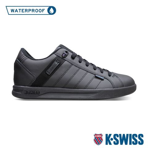 無縫排水鞋舌的設計⁣⁣K-SWISS Lundahl WP防水運動鞋 -女-黑