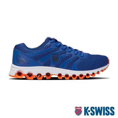 特殊雙密度中底K-SWISS Tubes 200輕量訓練鞋-男-藍/橘