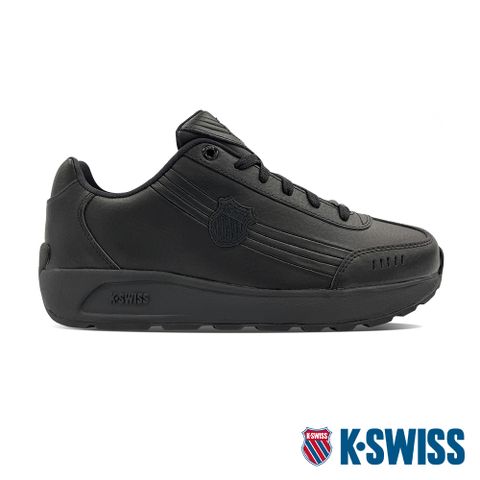 復古經典鞋款K-SWISS Enstev復古時尚運動鞋-男-黑