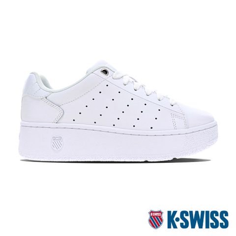 典雅百搭各種風格K-SWISS Classic PF Platform時尚運動鞋-女-白